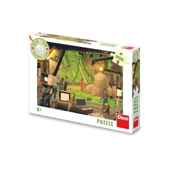 Dino Puzzle Nájdi 10 predmetov Film