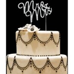 Zápich do torty Mr and Mrs - Cakesicq - Cakesicq