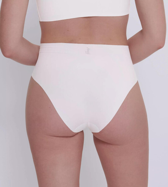 Dámske nohavičky ZERO Feel 2.0 Vysoký pás - WHITE 00GZ - SLOGGI WHITE L