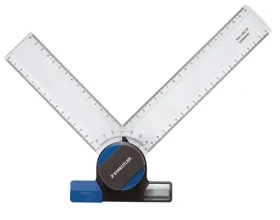 Staedtler Mars 660 20 / Technické pravítko / nastaviteľný uhol 0-90° / pre rysovacie dosky A3 a A4 (660 20)