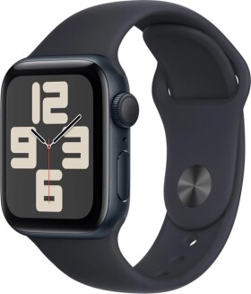 Apple Watch SE 2023 GPS 40mm Midnight Alu Sport M/L Čierny (MR9Y3QI/A)