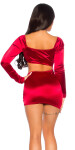 Sexy Koucla Party Mini Dress with Sexy Cutout Einheitsgroesse