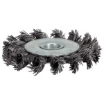 Nerezová drôtená okrúhla kefa 0,5 mm, Ø 100 mm KS Tools 340.0045; 340.0045