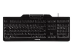 Cherry klávesnica s čítačkou kariet KC 1000 SC / USB / ISO 7816 podporované karty / čierna / EU (JK-A0100EU-2)