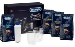 DeLonghi DLSC317 / Sada kávy a príslušenstva / 4× 250 g zrnková káva / 2 šálky na cappuccino / vodný filter (100002201968)
