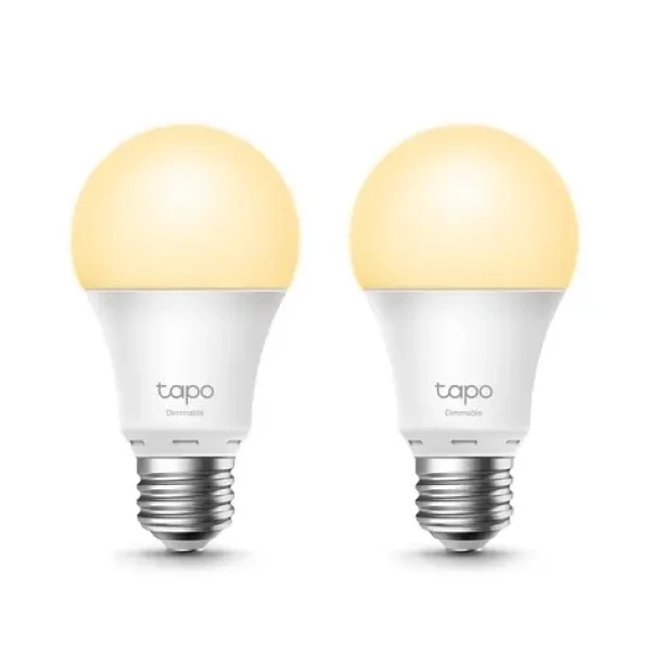 TP-LINK Tapo L510E SMART LED žiarovka E27 (2ks) / 230V / 8.7W / 2700K / 806 lm / Wi-Fi / stmievateľná (Tapo L510E(2-pack))