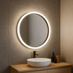 Tutumi - Zrkadlo LED 60cm BL807 HOM-06910