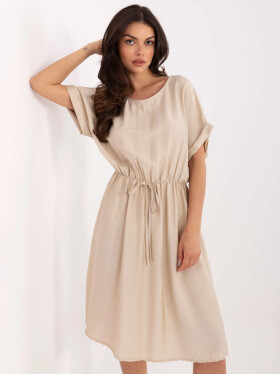 MI SK šaty A63751.67 béžové jedna velikost