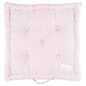 GREEN GATE Prešívaný podsedák Narina Pale Pink 50 x 50 cm