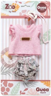 Guca OP994 oblečok pre opičku bábätko REBORN veľkosti 32 cm s príslušenstvom