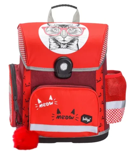 BAAGL Školská aktovka Mačka / 18 l / vhodná od 1.triedu (A-7193)