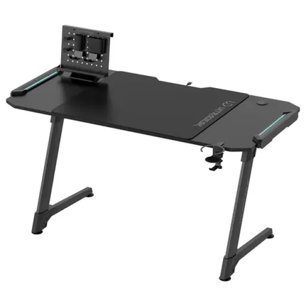 ULTRADESK Space XXL V2 čierna / herný stôl / 154 x 61 x 78 cm / RGB (UDESK-SP-XL)