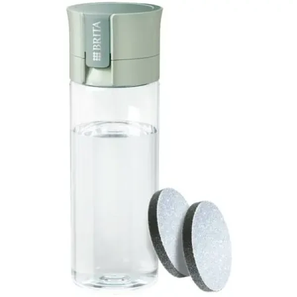 Brita Filtračná kanvica Fill Go Vital tmavo zelená / 2x mikrodisk / 0.6L (128111)