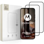 Tech-Protect Glass Fit+ sklo pre Motorola Moto G67, G77 čierne / Ochranné sklo / 2 ks v balení