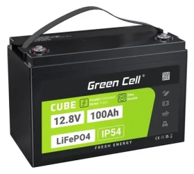 Green Cell LiFePO4 batéria 12.8V / Batéria do UPS / 100 Ah / 1280 Wh / max. 150 A (LFPGC12V100AH)