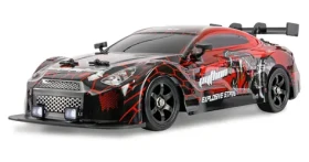 AMEWI RC auto Drift Sport GTR čierna, červená
