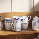 Royal Copenhagen Porcelánový hrnček s uškom Blue Fluted Mega 380 ml – set 2 ks