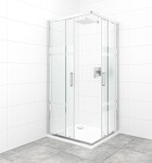 Sprchovací kút štvorec 90x90 cm SAT TEX SATBKTEXQ90CRS SATBKTEXQ90CRS