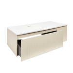 Kúpeľňová skrinka s umývadlom Naturel Austen 120x35x52 cm beige mat Naturel Austen120BG AUSTEN120BG