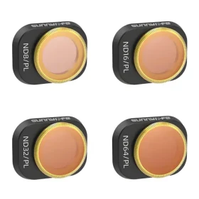 Sunnylife N4P-FI728 / Sada filtrov / pre DJI Mini 4 Pro / ND8/PL, ND16/PL, ND32/PL, ND64/PL (N4P-FI728)