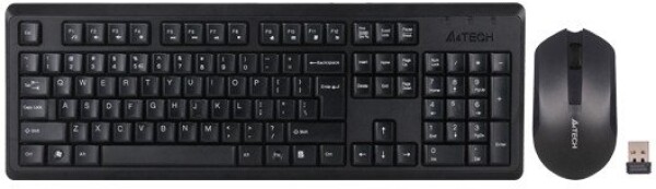 A4Tech A4tech 4200N set bezdr. kláv. + bezdr. V-Track optická myš,CZ/US, USB