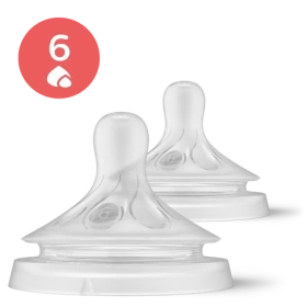 Philips Avent Natural Response SCY966/02 / Cumlík / Flow 6 - na kašu / 6m + / 2 ks (SCY966/02)