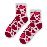 Dámske ponožky 136 GRAFITOVÁ MELANŽ 35-37