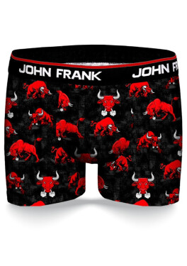 Pánske boxerky John Frank JFBD332 M černá