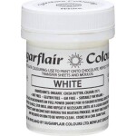 Farba na čokoládu na báze kakaového masla Sugarflair White (35 g) C313 torta/muffína - Sugarflair - Sugarflair