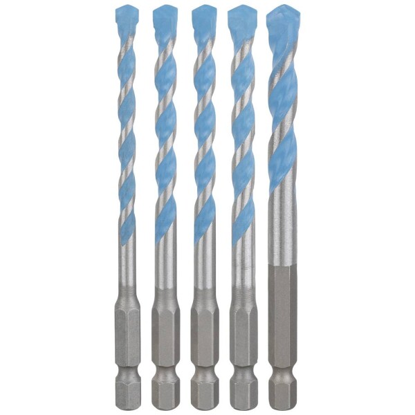 Bosch Accessories EXPERT MultiConstruction HEX-9 2608900586 sada viacúčelového vrtáka 5-dielna 5.5 mm, 6 mm, 6 mm, 7 mm, 8 mm šesťhranný záhlbník 5 ks; 2608900586