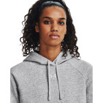 Mikina Under Armour Rival Fleece Hoodie Mod Gray Light Heather/ White XL