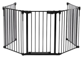 Safety 1st Modular 5 čierna / Detská zábrana / 5 panelov / dĺžka 3 m / od narodenia do 4 rokov (2469057000SF)