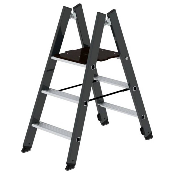 MUNK Günzburger Steigtechnik 050195 s hliníkovou vrstvou sklopné schodíky; 050195