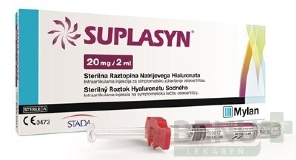 SUPLASYN 20 mg/2 ml 1 ks