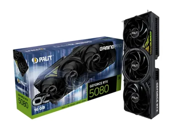 GeForce RTX 5080 GAMING PRE OC V1 / Grafická karta / Nvidia / 16GB GDDR7 / 256-bit / 3x DP + HDMI (NE75080S19T2-GB2031Y)