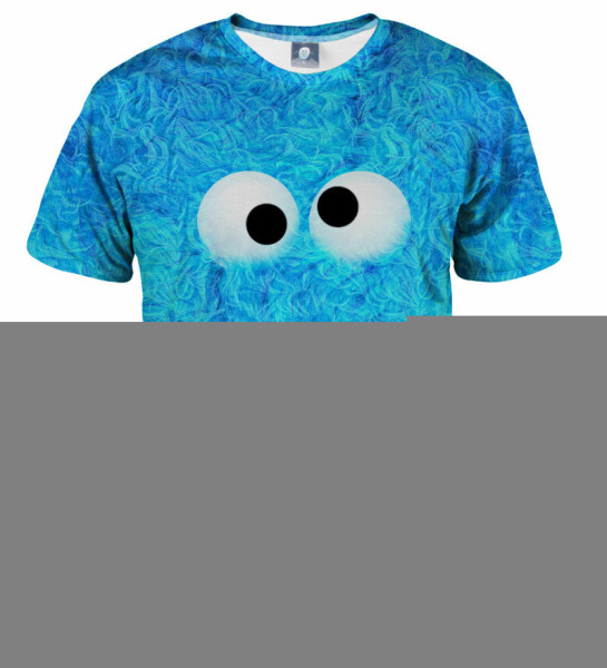 Aloha From Deer Cookie Monster T-Shirt TSH AFD955 Blue