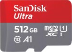 SanDisk Ultra MicroSDXC 512 GB Class 10 UHS-I/U1 A1 (SDSQUAC-512G-GN6MA)