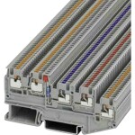Phoenix Contact 3244517 svorka pre iniciačný prvky a aktory 3.5 mm Push-Lock pružinová prípojka sivá 50 ks; 3244517