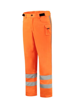 Pracovné nohavice RWS unisex fluorescenčná oranžová 56