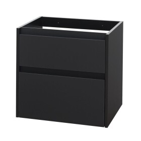 Mereo Opto, kúpeľňová skrinka 60cm, čierna CN940SN