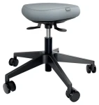 Leitz Ergo svetlo šedá / Balančná stolička / nosnosť 110 kg / výška 47-60 cm / kolieska 360° (65770095)