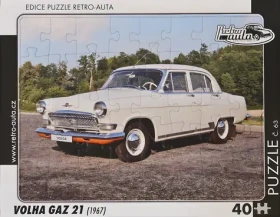 RETRO-AUTA Puzzle Volga GAZ 21 (1967)