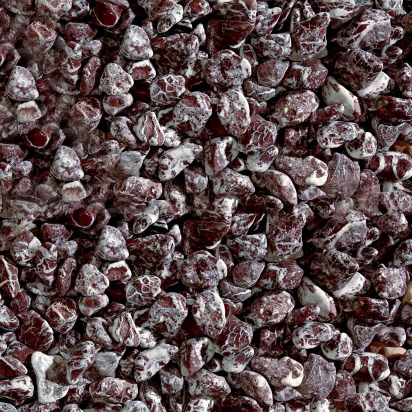 Granulati Zandobbio Okrasné kamene Rouge Royal 15 - 25 mm 20 kg