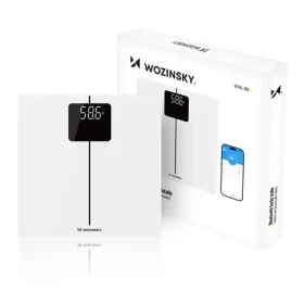Wozinsky WIWL-180 biela / Múdra osobná váha / Bluetooth
