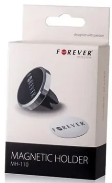 Forever MH-110 čierna / Univerzálny magnetický držiak do ventilácie (HOLUNIVMAG-2)