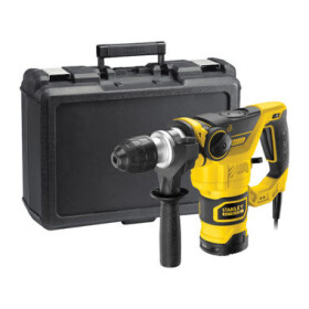 Stanley FME1250K / Kombinované kladivo / 1250W / 850 ot-min / 4100 úderov-min / 3.5J / SDS-plus (FME1250K-QS)