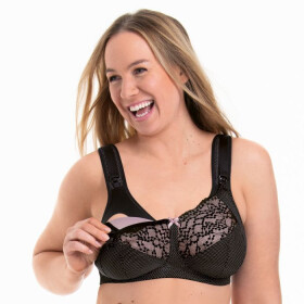 Miss Orely Full Cup dojčiaca podprsenka 5099 čierna - Anita Maternity 001 black 75I
