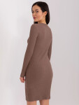 Dámske šaty RV SK 9219.13P Brown - FPrice L/XL Hnědá
