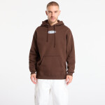 Mikina PLEASURES Overview Hoodie Brown L