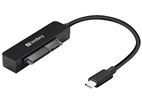 Sandberg USB-C konvertor na SATA USB 3.1 Gen.2 čierna (136-37)